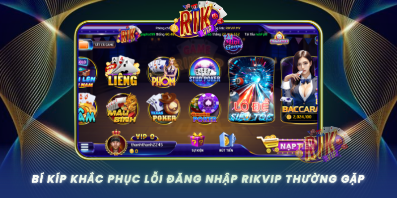 Bi Kip Khac Phuc Loi Dang Nhap Rikvip Thuong Gap