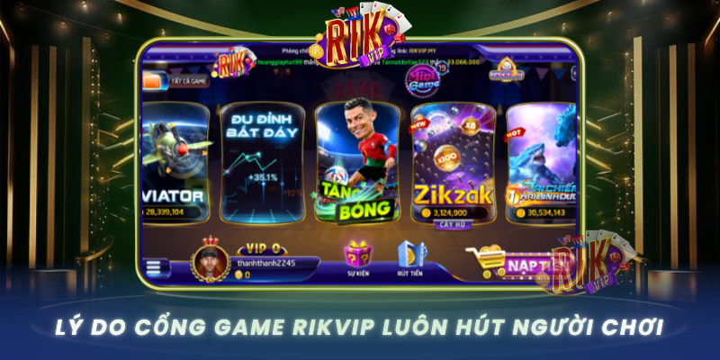 Ly Do Cong Game Rikvip Luon Hut Nguoi Choi