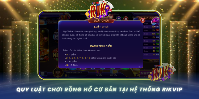 Quy Luat Choi Rong Ho Co Ban Tai He Thong Rikvip