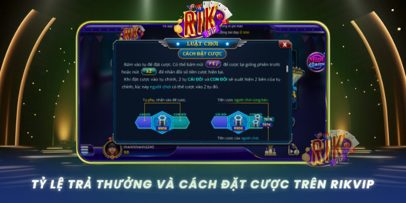 Ty Le Tra Thuong Va Cach Dat Cuoc Tren Rikvip