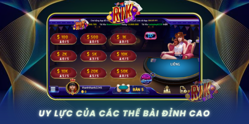 Uy Luc Cua Cac The Bai Dinh Cao